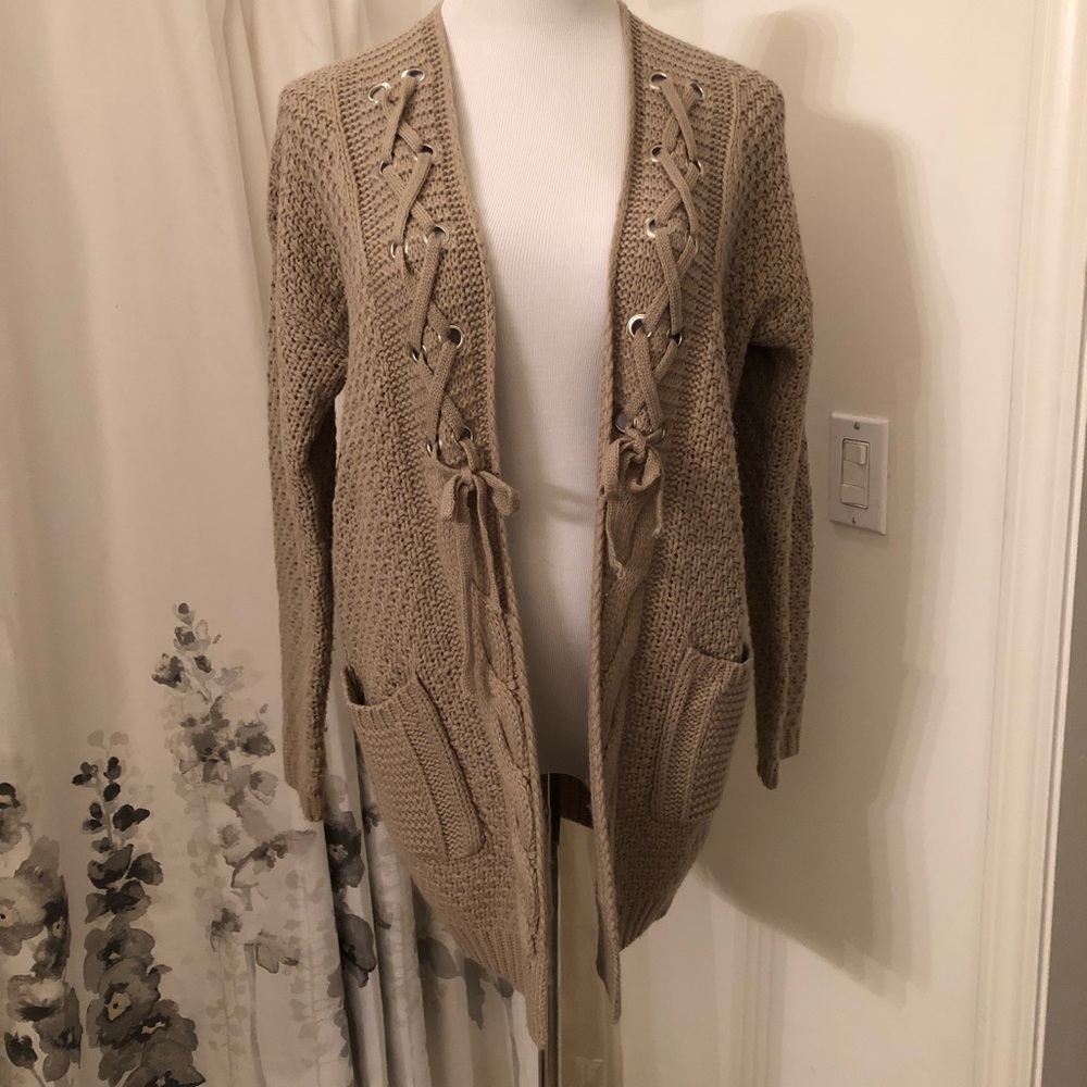 Light brown cardigan